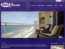 Tablet Screenshot of patiofreedom.com